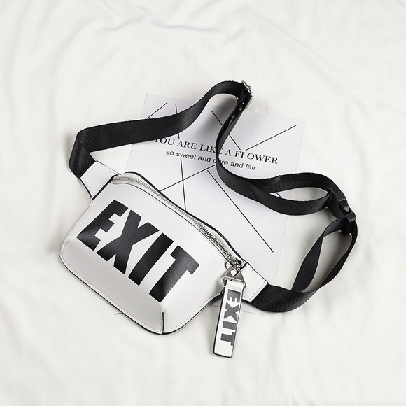 LEATHER “EXIT” Bag - Picture 3 of 4